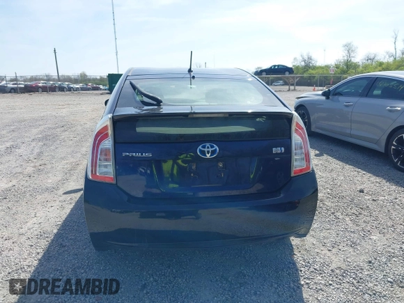2013 Toyota Prius One with VIN JTDKN3DU6D0343622, listed as a IAAI auction lot 42098154 with 337,881 mi miles. Bid and sale history available at carsss.com. Image 16.