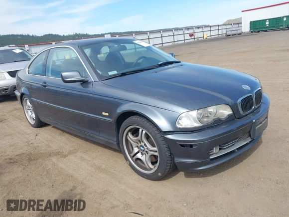 2002 BMW 3 Series 330Ci with VIN WBABN534X2JU26438, listed as a IAAI auction lot 42203983 with 207,394 mi miles and . Bid and sale history available at carsss.com. Image 1.
