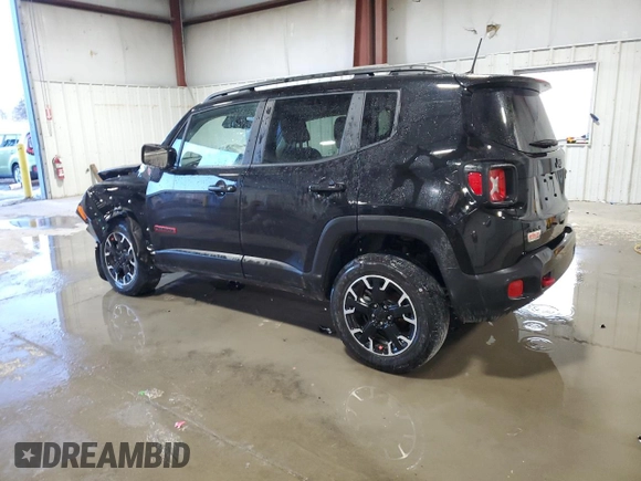2023 Jeep Renegade Trailhawk with VIN ZACNJDC18PPP32439, listed as a Copart auction lot 43872655 with 21,440 mi miles and Salvage title. Bid and sale history available at DreamBid. Image 2.