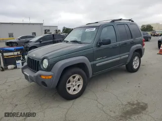 2002 Jeep Liberty Sport with VIN 1J4GL48K32W357377, listed as a Copart auction lot 53203055 with 111,413 mi miles and Clean Title. Bid and sale history available at carsss.com. Image 1.