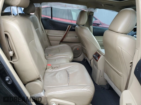 2013 Toyota Highlander Limited with VIN 5TDDK3EH6DS219401, listed as a Copart auction lot 62085705 with 282,264 mi miles and Salvage title. Bid and sale history available at DreamBid. Image 12.