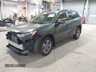 2023 Toyota RAV4 Hybrid XLE with VIN JTMRWRFV7PD206853, listed as a IAAI auction lot 41708570 with 24,157 mi miles. Bid and sale history available at carsss.com. Image 23.