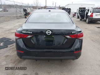 2022 Nissan Sentra SV with VIN 3N1AB8CV8NY216134, listed as a IAAI auction lot 41722195 with 27,861 mi miles. Bid and sale history available at carsss.com. Image 17.