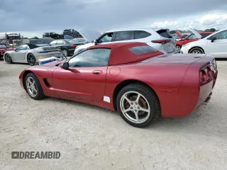 2001 Chevrolet Corvette with VIN 1G1YY32G715132225, listed as a Copart auction lot 74327264 with 0 mi miles and Non Repairable. Bid and sale history available at carsss.com. Image 2.