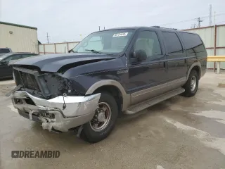 2000 Ford Excursion Limited with VIN 1FMNU42S7YEC18866, listed as a Copart auction lot 88724635 with 592,665 mi miles and Salvage Title. Bid and sale history available at DreamBid. Image 1.