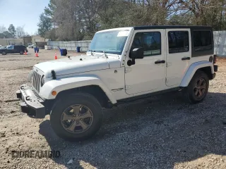 2018 Jeep Wrangler JK Unlimited Sport S with VIN 1C4BJWDG3JL885083, listed as a Copart auction lot 43931185 with 44,971 mi miles and Salvage Title. Bid and sale history available at carsss.com. Image 1.