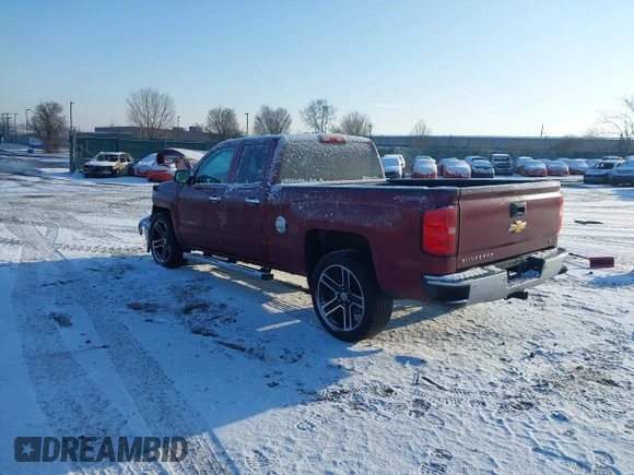 2014 Chevrolet Silverado 1500 LT with VIN 1GCVKREC1EZ214506, listed as a IAAI auction lot 41316320 with 128,519 mi miles and . Bid and sale history available at DreamBid. Image 3.
