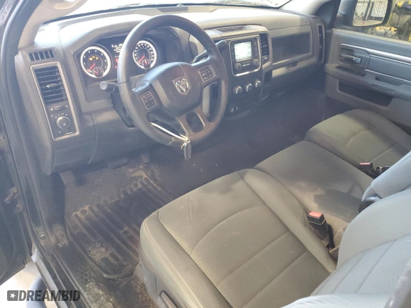 2014 Ram 1500 Tradesman with VIN 3C6JR6AT3EG282652, listed as a Copart auction lot 82567654 with 97,043 mi miles and Salvage Title. Bid and sale history available at carsss.com. Image 8.