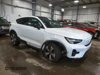 2023 Volvo C40 Recharge Pure Electric Plus with VIN YV4ED3GL3P2065898, listed as a Copart auction lot 41224334 with 10,423 mi miles. Bid and sale history available at carsss.com. Image 4.