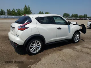 2015 Nissan Juke SL with VIN JN8AF5MV0FT563986, listed as a Copart auction lot 58776575 with 130,275 mi miles and Salvage title. Bid and sale history available at DreamBid. Image 3.