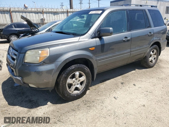 2007 Honda Pilot EX-L with VIN 2HKYF18517H510801, listed as a Copart auction lot 55170005 with 149,212 mi miles and Salvage Title. Bid and sale history available at carsss.com. Image 1.