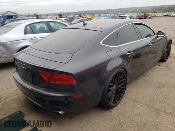 2013 Audi A7 Premium Plus z VIN WAUYGAFC6DN048601, wystawiony jako Copart lot #40745452 z przebiegiem Nie podano mil oraz Szkoda całkowita • Salvage title. Historia ofert i sprzedaży dostępna na DreamBid. Obrazek 4.