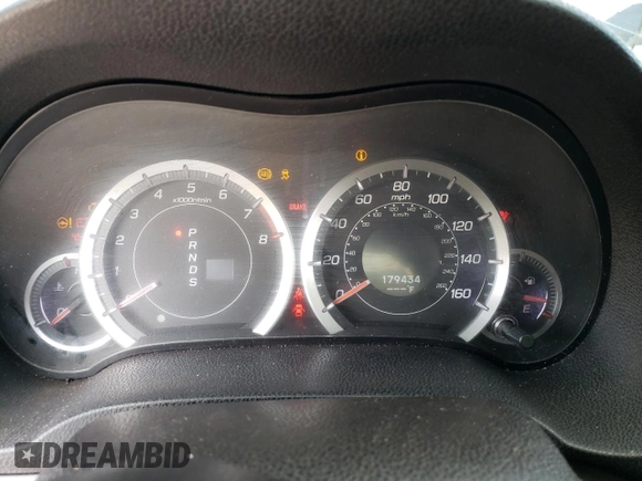 2012 Acura TSX Tech Pkg with VIN JH4CU2F62CC008451, listed as a Copart auction lot 45272625 with 179,434 mi miles and Salvage Title. Bid and sale history available at carsss.com. Image 9.