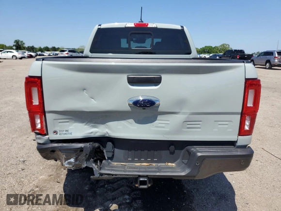 2022 Ford Ranger XL with VIN 1FTER4FH5NLD17035, listed as a Copart auction lot 51872065 with 25,982 mi miles and Salvage title. Bid and sale history available at DreamBid. Image 6.