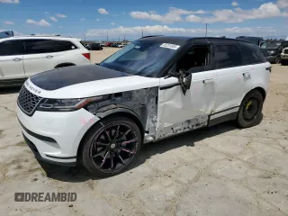 2018 Land Rover Range Rover Velar S z VIN SALYB2RV8JA751827, wystawiony jako Copart lot #55231855 z przebiegiem 102 867 mil mil oraz Szkoda całkowita • Salvage title. Historia ofert i sprzedaży dostępna na DreamBid. Obrazek 1.