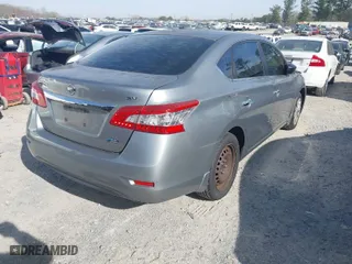 2013 Nissan Sentra SV with VIN 3N1AB7AP4DL786836, listed as a IAAI auction lot 41830488 with 140,427 mi miles. Bid and sale history available at carsss.com. Image 4.