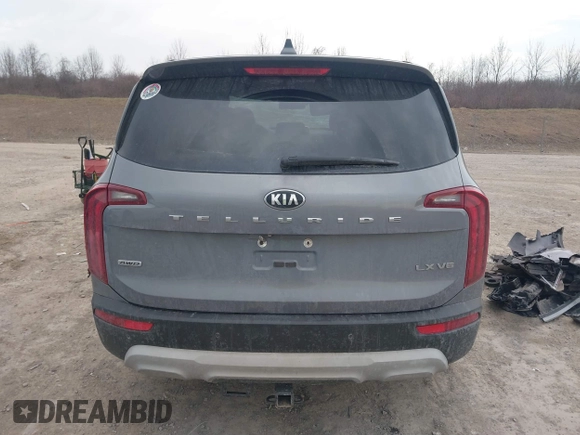 2020 Kia Telluride LX with VIN 5XYP2DHC6LG009458, listed as a IAAI auction lot 41839095 with 83,701 mi miles and . Bid and sale history available at DreamBid. Image 17.