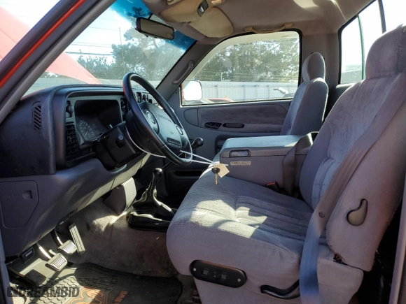 1997 Dodge Ram 1500 with VIN 1B7HF16Y9VS157106, listed as a Copart auction lot 77316174 with 95,660 mi miles and Salvage Title. Bid and sale history available at carsss.com. Image 7.