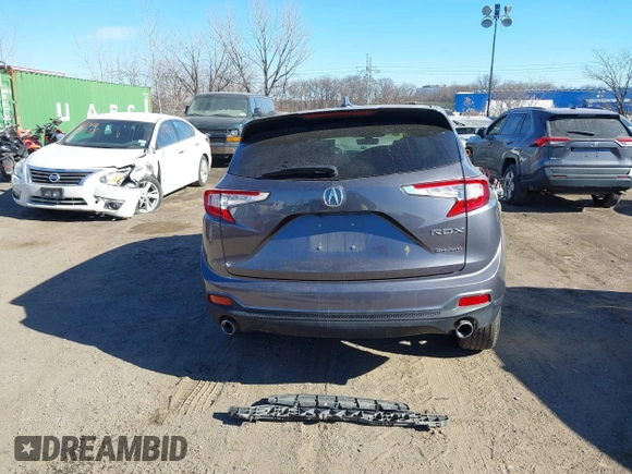 2021 Acura RDX with VIN 5J8TC2H34ML000734, listed as a IAAI auction lot 41448964 with 37,831 mi miles and . Bid and sale history available at DreamBid. Image 16.