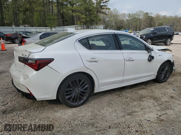 2019 Acura ILX Premium z VIN 19UDE2F87KA004752, wystawiony jako Copart lot #50631845 z przebiegiem 56 444 mil mil oraz Szkoda całkowita • Salvage title. Historia ofert i sprzedaży dostępna na DreamBid. Obrazek 3.
