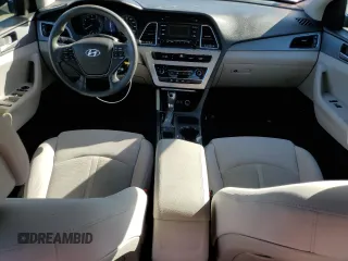2017 Hyundai Sonata 2.4L with VIN 5NPE24AFXHH549407, listed as a Copart auction lot 49400835 with 118,815 mi miles and Salvage Title. Bid and sale history available at DreamBid. Image 8.