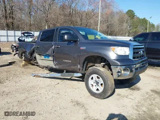2013 Toyota Tundra 4WD Truck with VIN 5TFDW5F14DX283609, listed as a IAAI auction lot 41758175 with 196,393 mi miles. Bid and sale history available at carsss.com. Image 1.