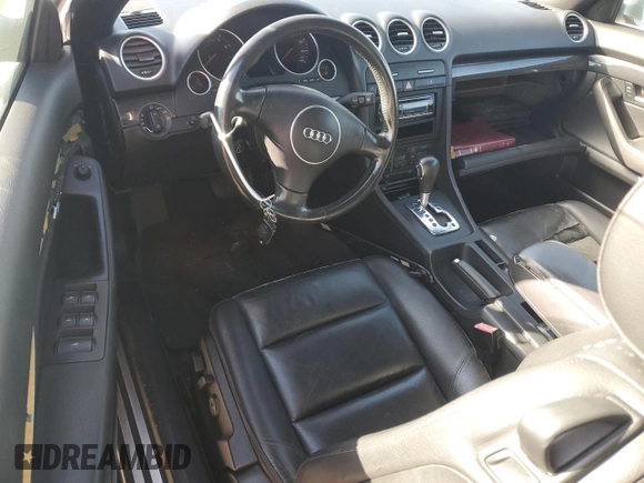 2005 Audi A4 1.8T with VIN WAUAC48H05K007522, listed as a Copart auction lot 77633904 with 151,292 mi miles and Salvage Title. Bid and sale history available at carsss.com. Image 8.