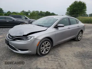 2015 Chrysler 200 Limited z VIN 1C3CCCAB9FN700895, wystawiony jako Copart lot #59985165 z przebiegiem 146 753 mil mil oraz Szkoda całkowita • Salvage title. Historia ofert i sprzedaży dostępna na DreamBid. Obrazek 1.