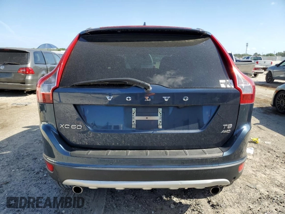 2011 Volvo XC60 3.0T with VIN YV4902DZ3B2199206, listed as a Copart auction lot 54906555 with 159,669 mi miles and Salvage title. Bid and sale history available at DreamBid. Image 6.
