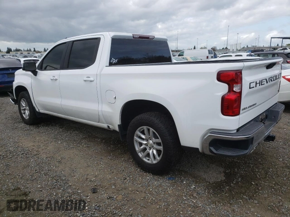 2020 Chevrolet Silverado 1500 LT with VIN 3GCUYDET6LG233207, listed as a Copart auction lot 51141625 with 85,024 mi miles and Salvage Title. Bid and sale history available at DreamBid. Image 2.