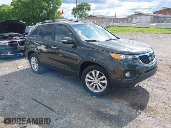 2011 Kia Sorento LX with VIN 5XYKT4A26BG152191, listed as a IAAI auction lot 42257365 with 198,595 mi miles and . Bid and sale history available at DreamBid. Image 1.