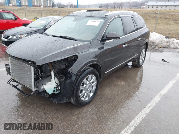 2014 Buick Enclave Leather with VIN 5GAKRBKD1EJ181493, listed as a IAAI auction lot 41458179 with 223,281 mi miles and . Bid and sale history available at DreamBid. Image 17.