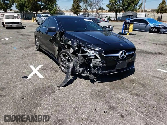 2019 Mercedes-Benz CLA 250 with VIN WDDSJ4EBXKN711742, listed as a Copart auction lot 60651353 with 33,055 mi miles and . Bid and sale history available at DreamBid. Image 11.