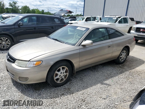1999 Toyota Solara SE with VIN 2T1CF22P2XC158373, listed as a Copart auction lot 57899845 with 326,902 mi miles and Non repairable. Bid and sale history available at DreamBid. Image 1.