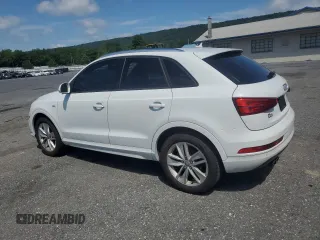 2018 Audi Q3 Premium with VIN WA1ECCFS8JR024576, listed as a Copart auction lot 64018985 with 128,784 mi miles and Clean title. Bid and sale history available at DreamBid. Image 2.
