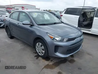 2020 Kia Rio LX with VIN 3KPA24AD9LE332005, listed as a IAAI auction lot 41870210 with 71,777 mi miles and . Bid and sale history available at DreamBid. Image 1.
