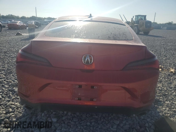 2023 Acura Integra with VIN 19UDE4H22PA016853, listed as a Copart auction lot 54553945 with 42,889 mi miles and Non repairable. Bid and sale history available at DreamBid. Image 6.