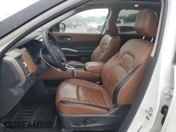 2022 Nissan Pathfinder Platinum z VIN 5N1DR3DH8NC206161, wystawiony jako Copart lot #53749485 z przebiegiem 54 429 mil mil oraz Szkoda całkowita • Salvage title. Historia ofert i sprzedaży dostępna na DreamBid. Obrazek 7.