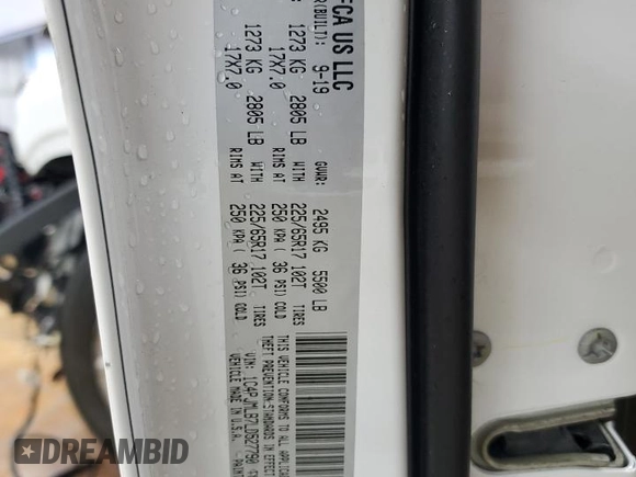 2020 Jeep Cherokee Altitude z VIN 1C4PJMLB7LD527790, wystawiony jako Copart lot #55960455 z przebiegiem Nie podano mil oraz Szkoda całkowita • Salvage title. Historia ofert i sprzedaży dostępna na DreamBid. Obrazek 14.
