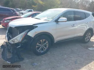 2014 Hyundai Santa Fe Sport with VIN 5XYZTDLB4EG193127, listed as a IAAI auction lot 41881558 with NaN miles. Bid and sale history available at carsss.com. Image 2.