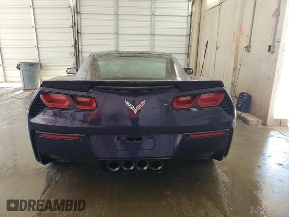 2014 Chevrolet Corvette 3LT with VIN 1G1YE2D78E5108683, listed as a Copart auction lot 80653464 with 79,946 mi miles and Salvage Title. Bid and sale history available at carsss.com. Image 6.