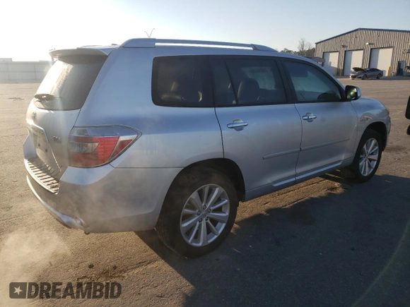 2009 Toyota Highlander Limited with VIN JTEEW44A492028718, listed as a Copart auction lot 48860015 with 145,886 mi miles and Salvage title. Bid and sale history available at DreamBid. Image 3.