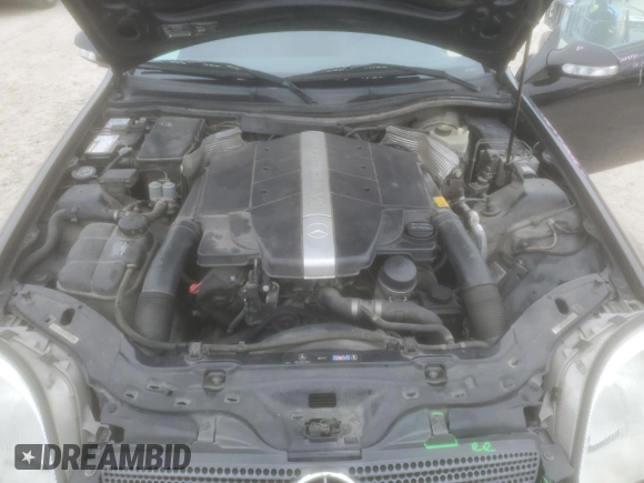 2001 Mercedes-Benz SLK 230/320 with VIN WDBKK65F41F231922, listed as a Copart auction lot 44355855 with 91,480 mi miles and Salvage title. Bid and sale history available at DreamBid. Image 11.