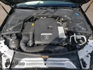 2018 Mercedes-Benz C 300 with VIN 55SWF4JB7JU257190, listed as a Copart auction lot 47238505 with 61,712 mi miles and Salvage title. Bid and sale history available at DreamBid. Image 11.