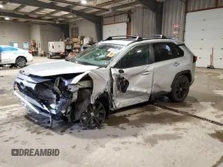 2024 Toyota RAV4 Hybrid SE with VIN 2T3T6RFV5RW080925, listed as a Copart auction lot 50439585 with 0 mi miles and Salvage Title. Bid and sale history available at carsss.com. Image 1.