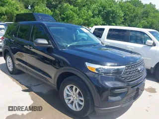 2021 Ford Explorer with VIN 1FMSK8BH0MGA04305, listed as a IAAI auction lot 42082051 with 70,858 mi miles. Bid and sale history available at carsss.com. Image 1.