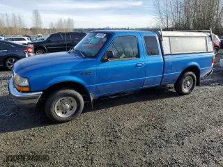 1998 Ford Ranger XL with VIN 1FTYR14C6WPA14195, listed as a Copart auction lot 84636334 with 168,765 mi miles and Clean Title. Bid and sale history available at carsss.com. Image 1.