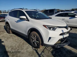2017 Toyota RAV4 XLE with VIN JTMWFREVXHJ146865, listed as a Copart auction lot 44948775 with 42,454 mi miles and Salvage Title. Bid and sale history available at DreamBid. Image 4.