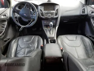 2015 Ford Focus Titanium with VIN 1FADP3J22FL239884, listed as a Copart auction lot 47628525 with 181,624 mi miles and Salvage Title. Bid and sale history available at carsss.com. Image 8.
