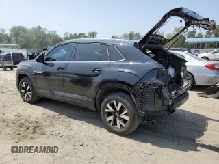 2023 Volkswagen Atlas SE z VIN 1V2LC2CA7PC225270, wystawiony jako Copart lot #67971784 z przebiegiem 21 963 mil mil oraz Szkoda całkowita • Salvage title. Historia ofert i sprzedaży dostępna na DreamBid. Obrazek 2.